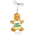 Gingerbread Girl Gift Shop Ornament (4 Sq. In.)